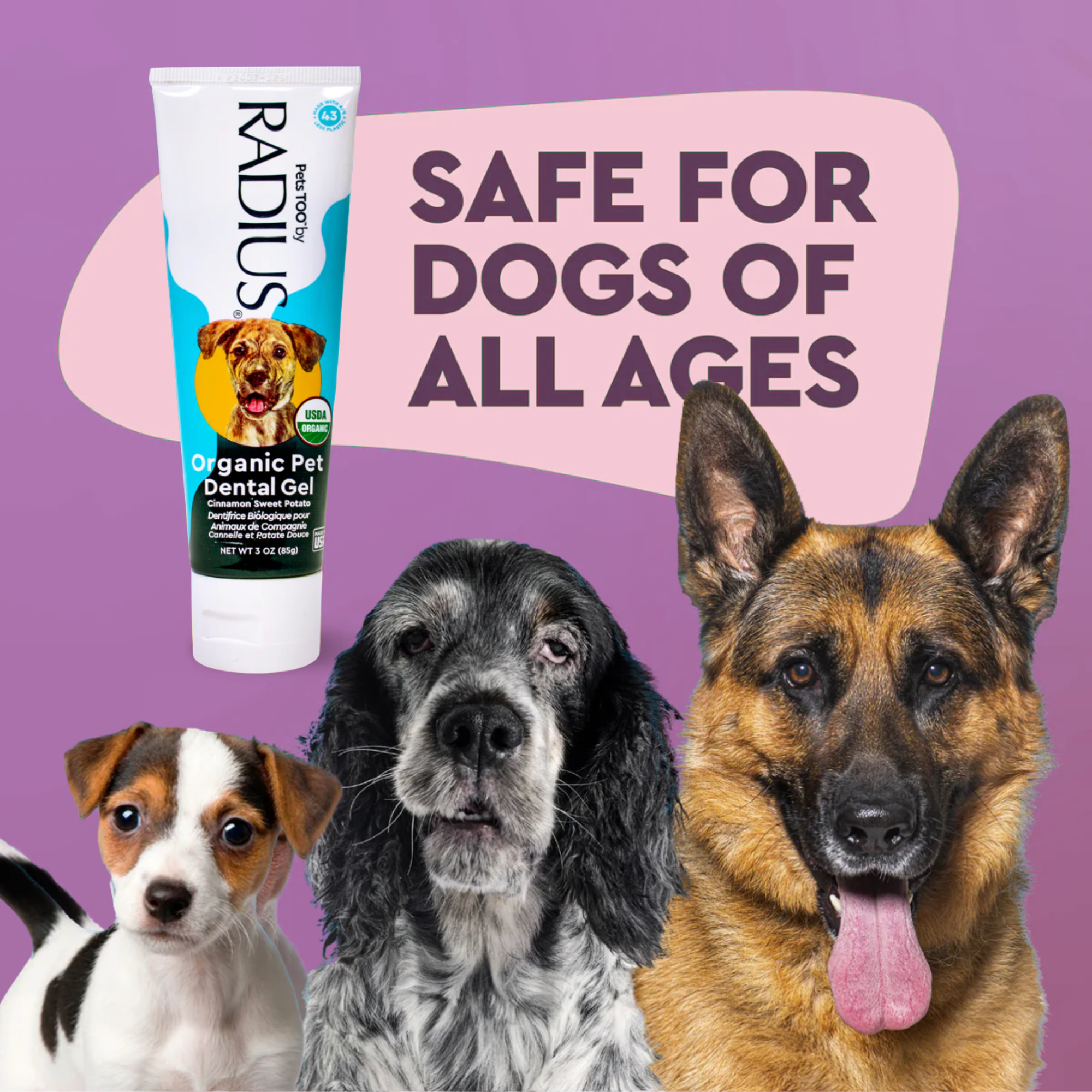 USDA Organic Canine Toothpaste