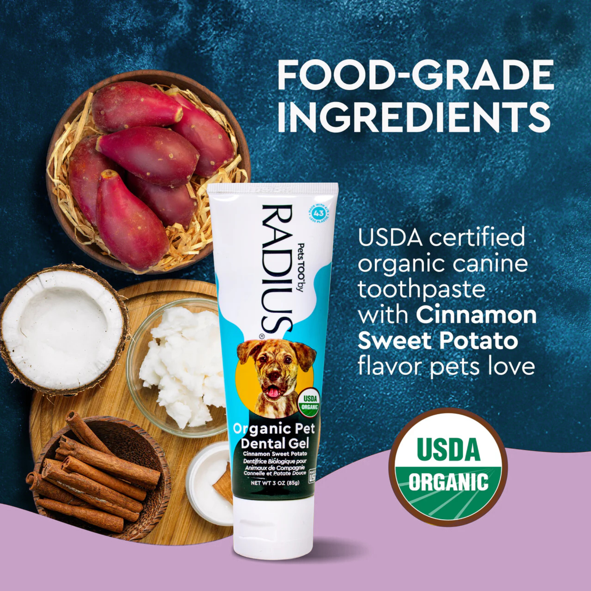 USDA Organic Canine Toothpaste