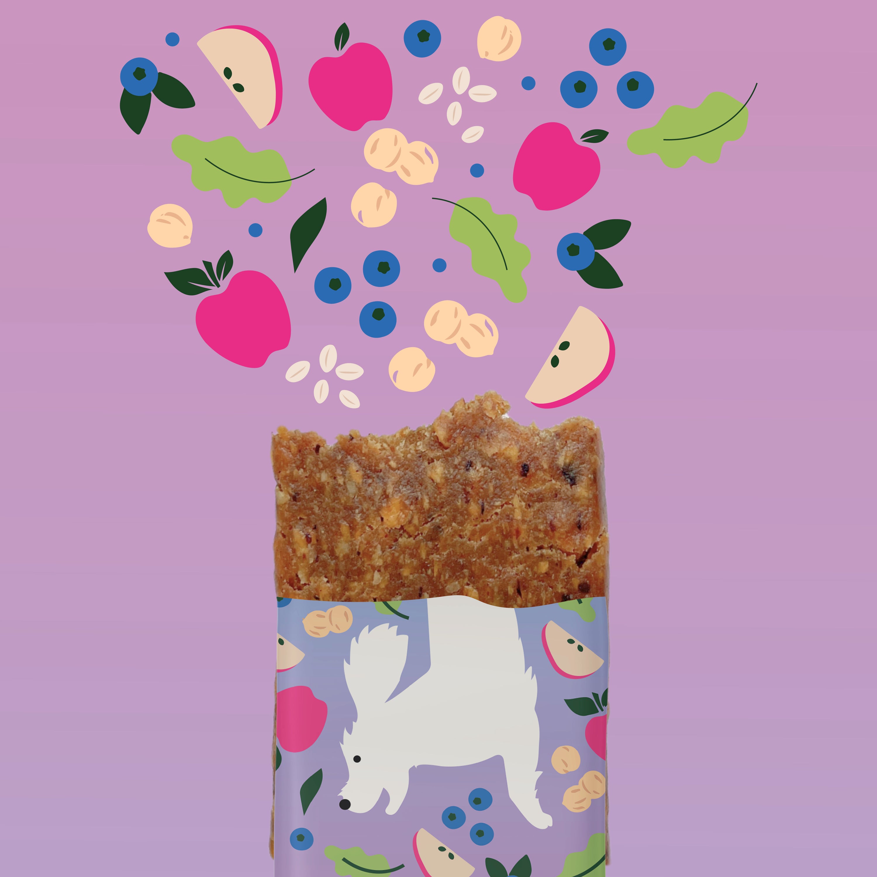 Blueberry & Oat Snack Bars