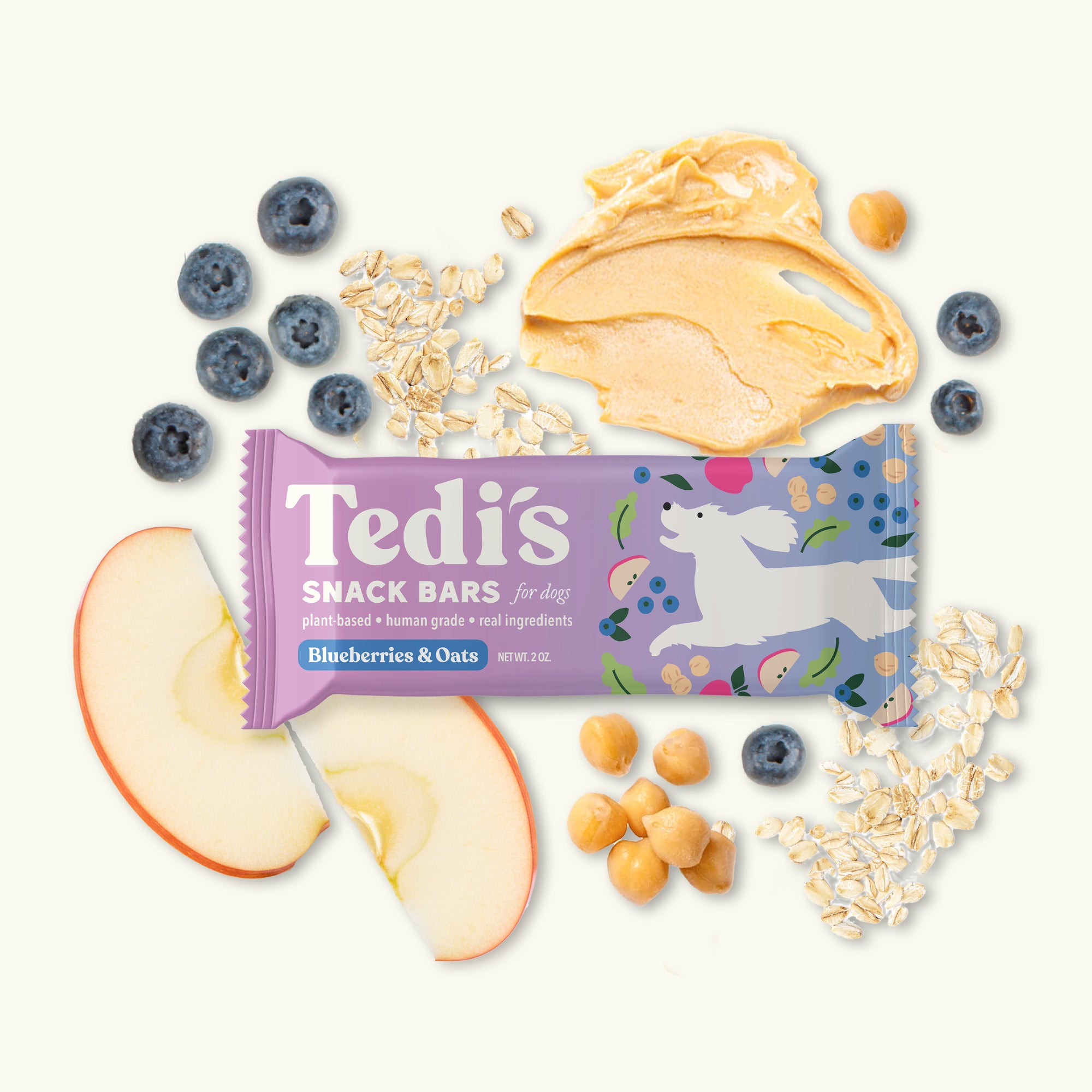 Blueberry & Oat Snack Bars