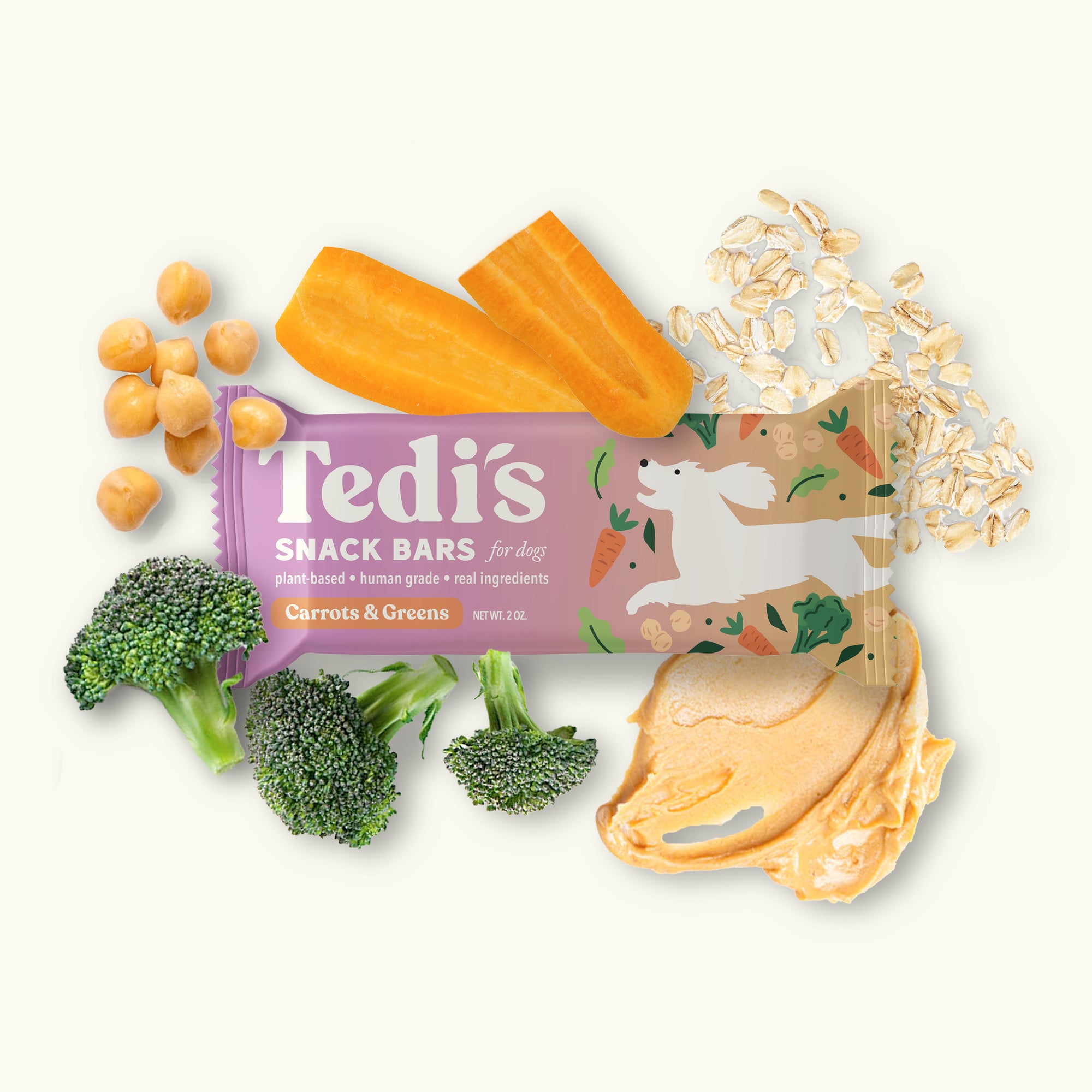 Carrots & Greens Snack Bars