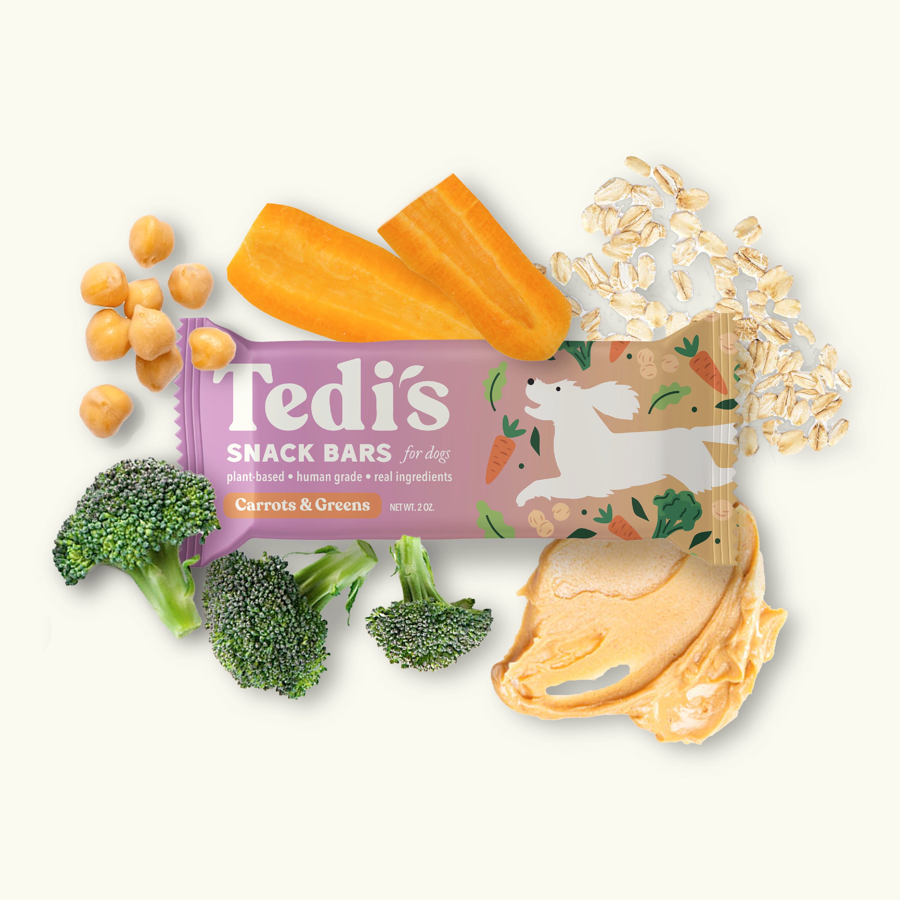 Carrots & Greens Snack Bars