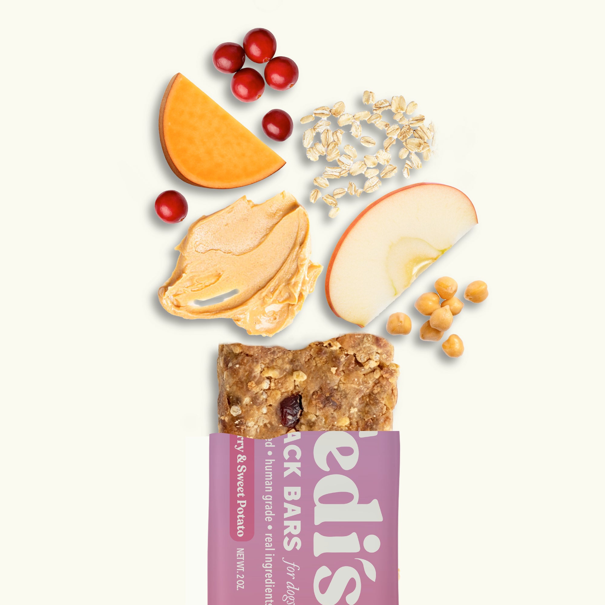 Cranberry & Sweet Potato Snack Bars – Holiday Special!