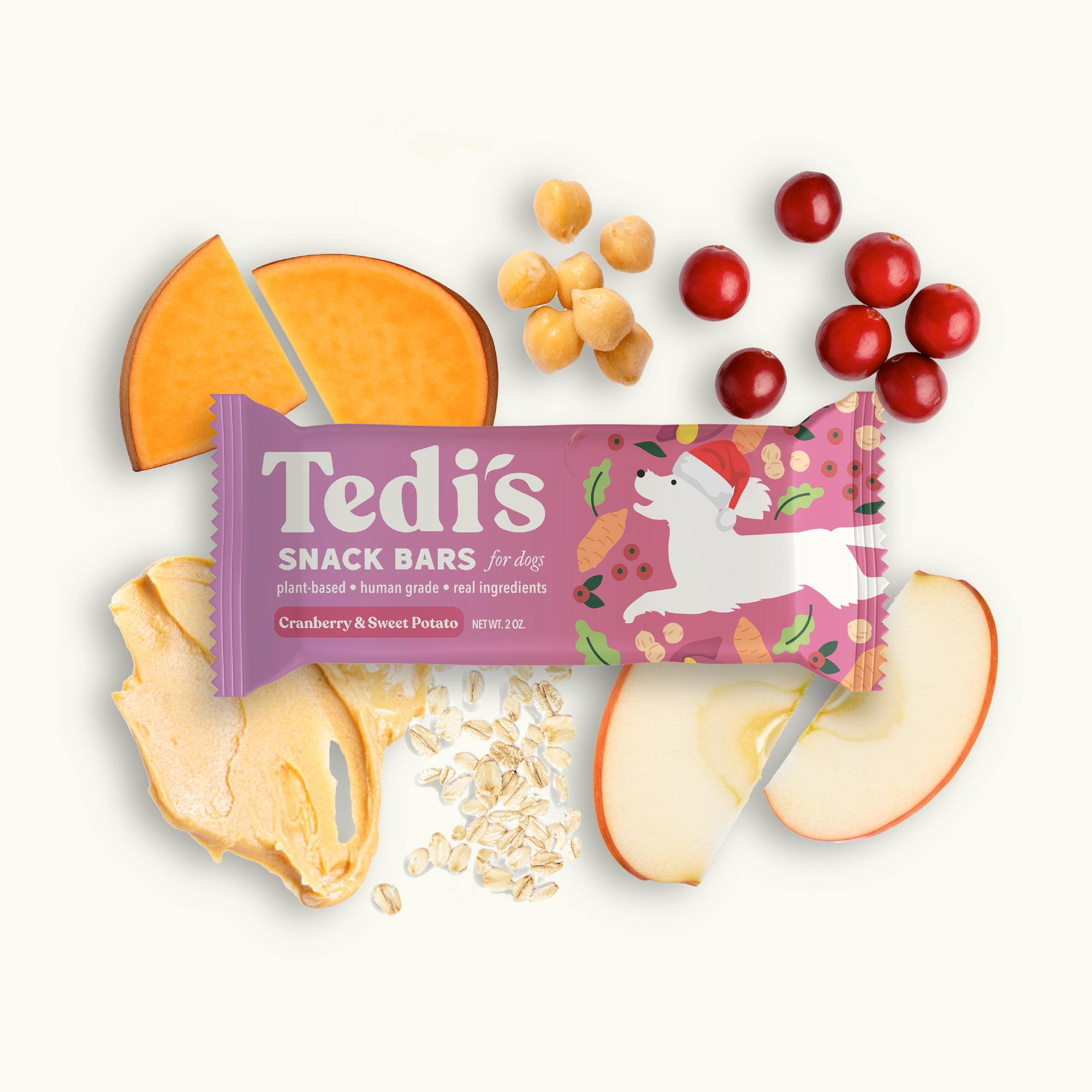 Cranberry & Sweet Potato Snack Bars – Holiday Special!