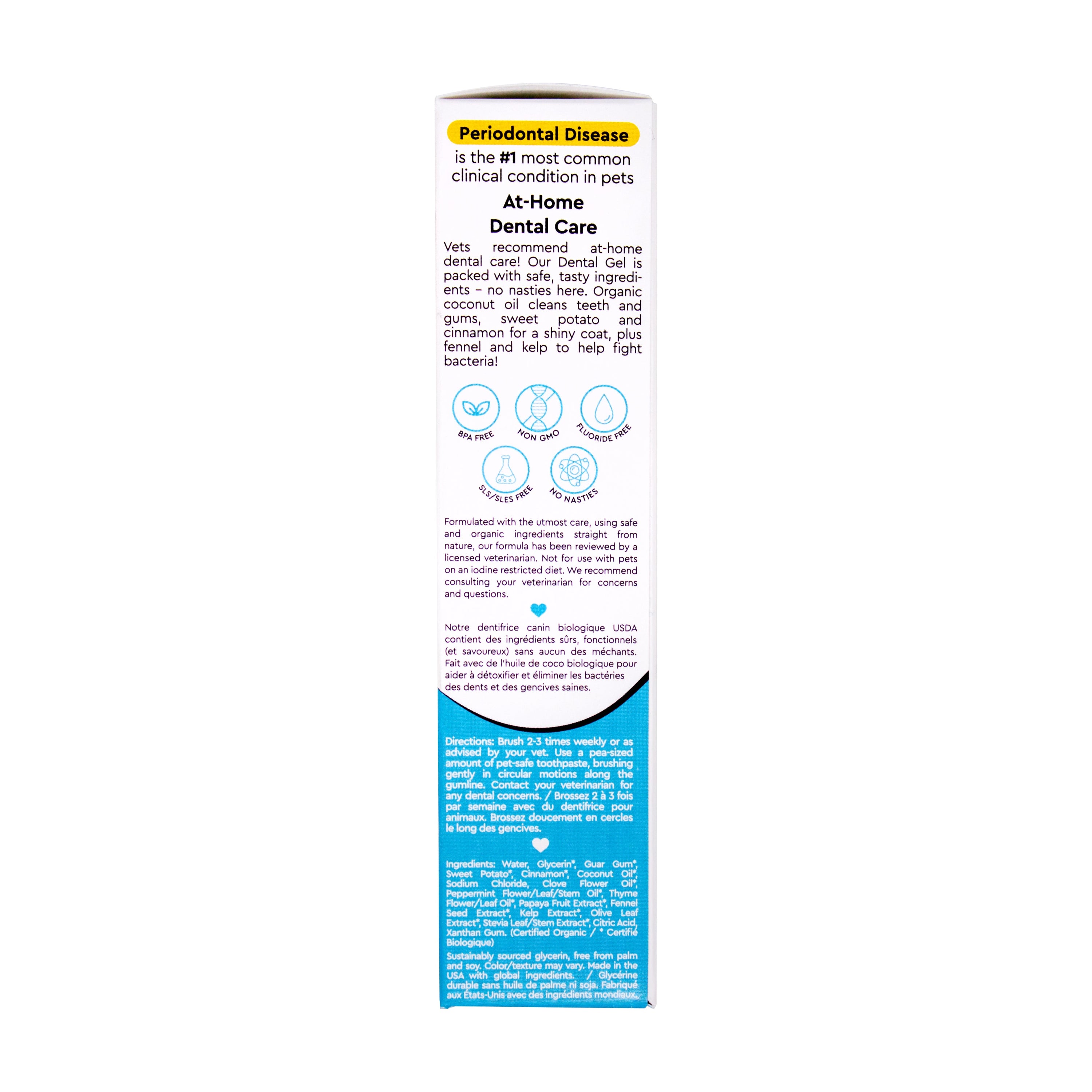 USDA Organic Canine Toothpaste
